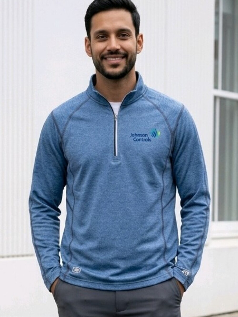 Ogio Endurance Pullover Sweatshirt | Electric Blue Sz L EXC Condition